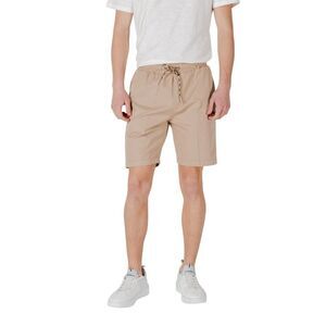 Gianni Lupo Beige Cotton Bermuda Men's Shorts